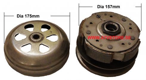 Koppling 157mm