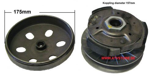 Koppling 157mm