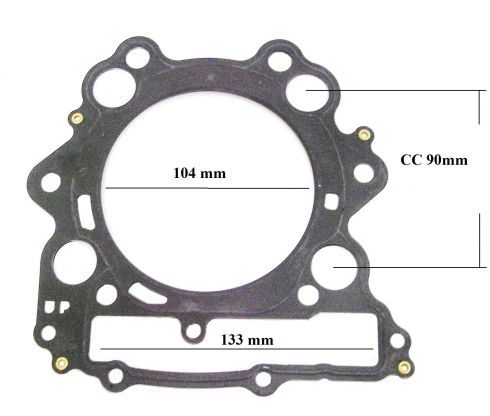 1.Toppackning 103,5mm