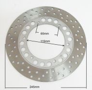 Bromsskiva 115-245-6