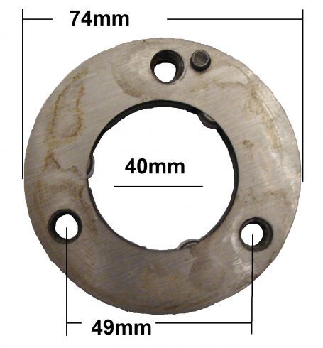 Startkoppling 74mm