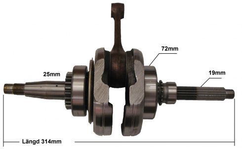 1.Vevaxel 260 - 300cc