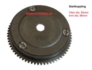 Startkoppling 93mm