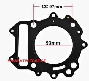 Topplockspackning 93mm