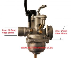 Förgasare 18,5mm
