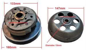 Koppling 133mm - 15mm