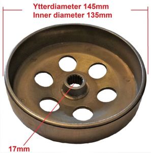 Kopplingshus 135 - 145mm