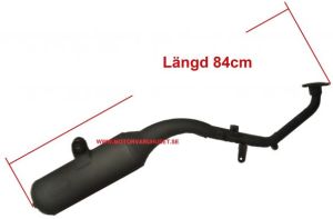 Avgassystem 84cm - CC 49mm