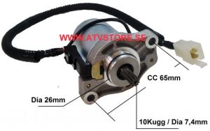 Startmotor 2-takt CC 65mm