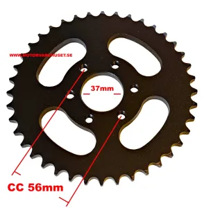 428 Kedja 6 Bult - CC 56mm - 40st Kugg