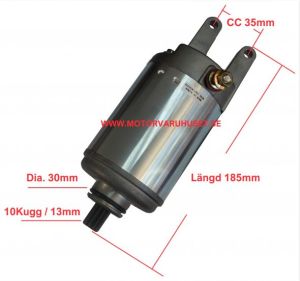 Startmotor 185mm / 10Kugg