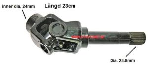 Kardanaxel 23cm