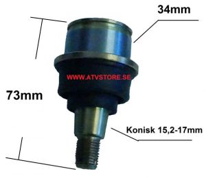 Spindelled 34 x 73mm