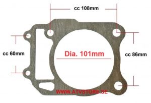 Cylinderpackning 101mm