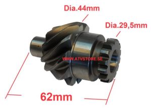 Pinion drev 62mm