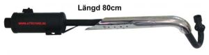 Avgassystem 80cm
