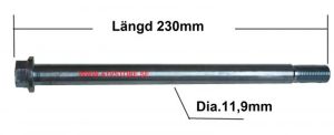 Axel 230mm x M12
