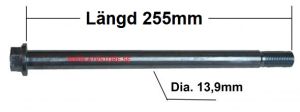 Axel 255mm x M14