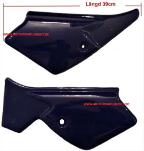 Sidkåpor dirtbike Blå