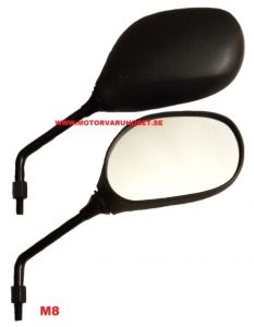 Backspeglar M8 - 25cm