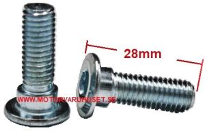 Bromsskivbult M8x28mm