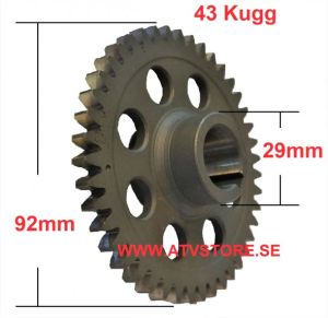 Drev balansaxel 92mm