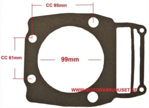 Cylinderpackning 99mm
