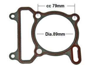 Cylinderpackning 89mm / 400cc