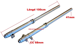 Gaffelben 100cm - 41mm