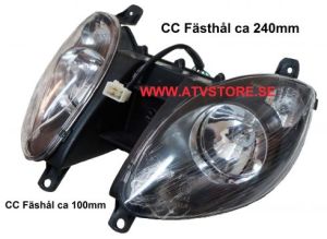 Framlyse 125cc skoter