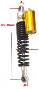StötdÄmpare CC 360mm StÄllbar