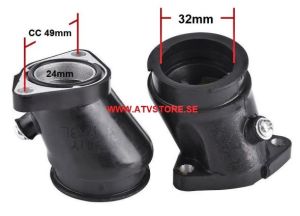 Insugsgummi 32mm - CC 49 mm 2-Cyl