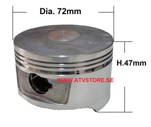 Kolv 72mm