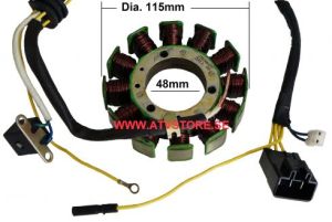 Stator 115mm