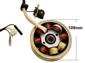 Stator 89mm 4st kablar