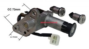 TÄndningslås skoter CC 73mm