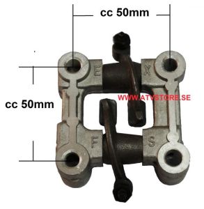 Kamöverfall med vipparmar