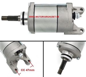 Startmotor  CC 47mm / 9 Kugg / 190mm
