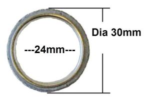 Avgaspackning 30mm