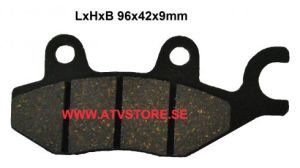 BromsbelÄgg 96,5x42x9,2mm