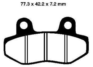 BromsbelÄgg 77x42-7mm