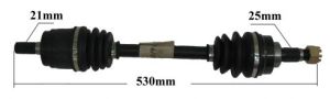 Drivaxel Fram 52,5cm