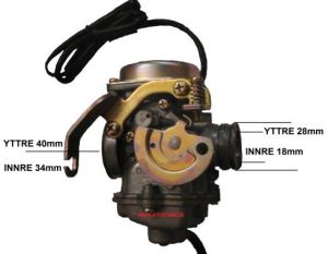 Förgasare 28mm - 40mm