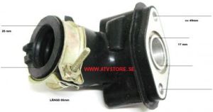 Insug 17,5mm utan vakumventil